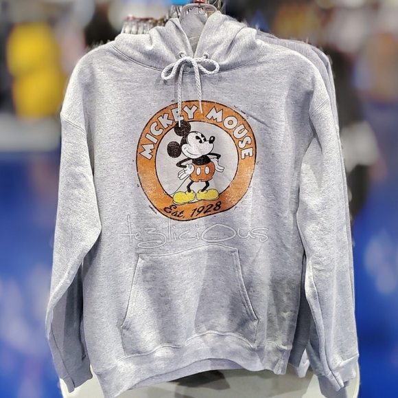 gray mickey mouse sweatshirt